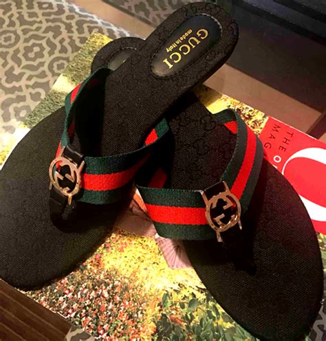 mens gucci flip flops sale fake|knockoff gucci slides.